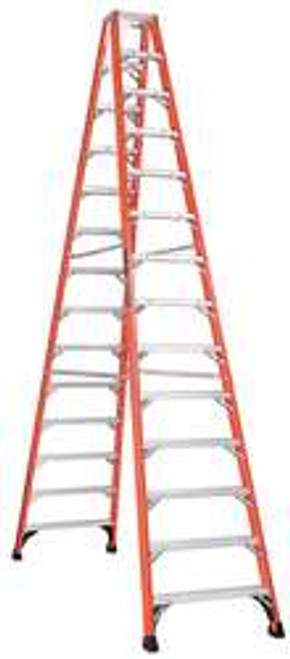 LOUISVILLE LADDER FM1414HD 13 STEPS, 14' HIGH, TYPE IAA RATING, FIB