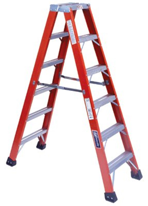 LOUISVILLE LADDER FM1416HD 15 STEPS, 16' HIGH, TYPE IAA RATING, FIB