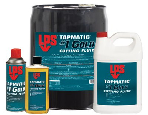 LPS LABORATORIES 40340 ITW LPS TAPMATIC CUTTING FLUIDS #1 GOLD,