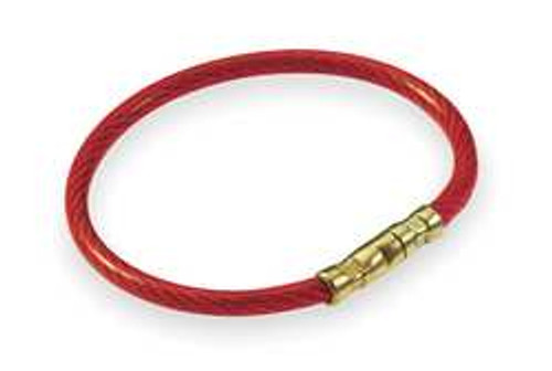 LUCKY LINE PRODUCTS 8111005 TWISTY KEY RING CLEAR PK 5