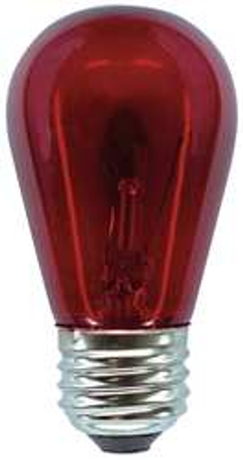 LUMAPRO 4RZW9 INCANDESCENT LIGHT BULB S14 11W