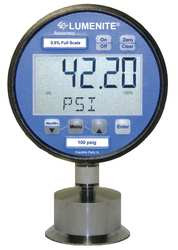 LUMENITE CONTROL TECHNOLOGY, INC. LSDPG-4220-C1.5-300 DIGITAL GAUGE/TRANSMITTER 1-1/2 300PSI
