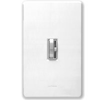 LUTRON TGCL-153PH-WH TOG CFL-LED DIMR SP&3WAY WHITE