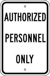LYLE PPR-001-12HA PARKING SIGN 18 X 12IN BK/WHT TEXT