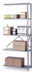 LYON DD8006X 5 SHELF ADD-ON OPEN STEEL SHELVING