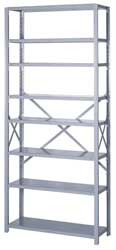 LYON DD8021SX STARTER SHELVING 84INH 36INW 18IND