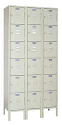 LYON PP53323SU D7474 BOX LOCKER ASSEMBLED 6 TIER 36 IN 