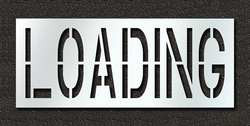 RAE STL-116-72412 PAVEMENT STENCIL LOADING 24 IN