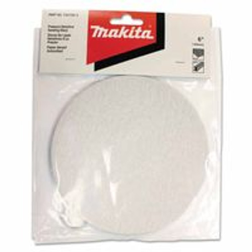 MAKITA 742102-3 6" ROUND 180-GRIT SANDPAPER DISC PRESSUR