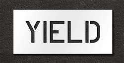 RAE STL-116-71026 PAVEMENT STENCIL YIELD 10 IN