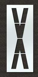 RAE STL-108-F144X AIRPORT PAVEMENT STENCIL X 144 IN