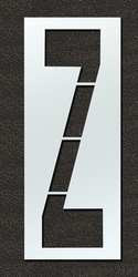 RAE STL-108-F108Z AIRPORT PAVEMENT STENCIL Z 108 IN