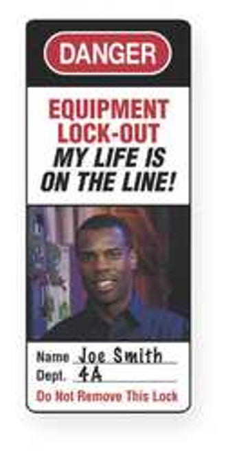 MASTER LOCK 0411-5705 PHOTO IDENTIFICATION LABEL PK6