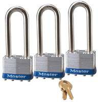 MASTER LOCK 1TRILJ KEYED LAMINATED PADLOCKS, STEEL BODY, 1-