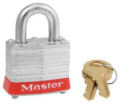 MASTER LOCK 3KAS6RED MASTER LOCK® 3KAS6RED LAMINATED STE