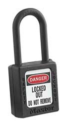 MASTER LOCK 406KAORJ 4XX0005 LOCKOUT PADLOCK KA ORANGE 1/4 IN DIA.