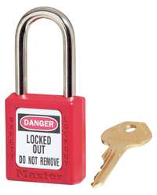 MASTER LOCK 410KAW400RED-3XX1331 F0080 LOCKOUT PADLOCK KA RED 1/4IN SHACK