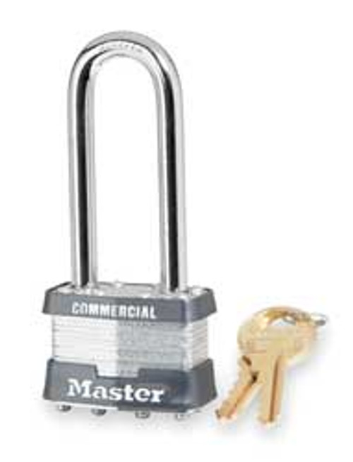 MASTER LOCK 81LJ PADLOCK KD 2-1/2 IN H 5 PIN STEEL MASTER LOCK 81LJ PADLOCK KD 2-1/2 IN H 5 PIN STEEL
