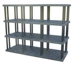 DURA-SHELF ST9636x4 BULK SHELVING SOLID TOP 4 SHELF 96X36X75