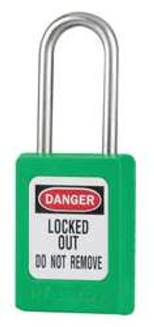 MASTER LOCK S33KAS3GRN LOCKOUT PADLOCK KA GREEN 3/16IN. PK3