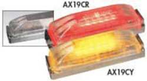 MAXXIMA AX19CR - KIT CLEARANCE LIGHT LED RED SURF RECT 4 L