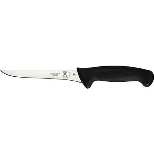 MERCER CUTLERY M22306 BONING KNIFE,6 IN BLADE,BLACK HANDLE MERCER CUTLERY M22306 BONING KNIFE,6 IN BLADE,BLACK HANDLE