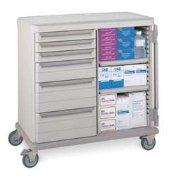 METRO SXRDGS4 SUPPLY CART, POLYMER, LIGHT TAUPE