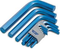 METRIC BLUE UST194294 HEX KEY SET 1.5 - 17MM L-SHAPED SHORT