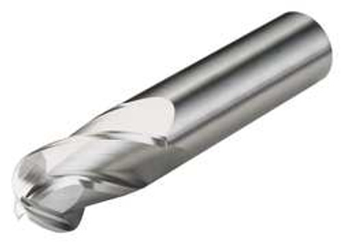 MICRO 100 BEM-250-02X CARBIDE END MILL DIA 1/4 IN CUT L 3/4 IN