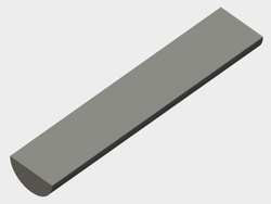 MICRO 100 QSP-250-2.5 ENGRAVING BLANK,CARBIDE,1/4"
