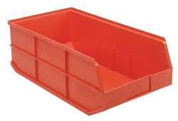 QUANTUM STORAGE SYSTEMS SSB485OR SHELF BIN,ORANGE,POLYPROPYLENE,7 IN