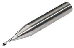 MICRO 100 SFP-250-46 1/4" DIAM RH SOLID CARBIDE 1-FLUTE SINGL
