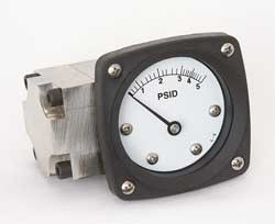 MIDWEST INSTRUMENT 142-SA-00-OO-5P D0757 PRESSURE GAUGE 0 TO 5 PSI