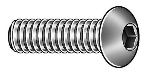 MIDWEST ACORN NUT COMPANY MPB3449 SKT CAP SCREW BTN 5/16-24X1/2 PK5