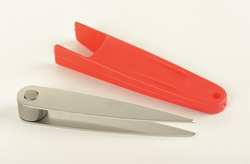 MIRACLE POINT TSE24 TWEEZERS 2-1/4 IN L STAINLESS STEEL