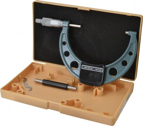 MITUTOYO 103-141-10 100-125/.01MM OUTSIDE MICROMETER RATCHET
