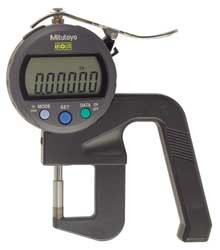 MITUTOYO 547-400S DIGITAL THICKNESS GAGE 0.8 THROAT