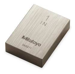 MITUTOYO 611201-531 1" RECTANGULAR STEEL GAGE BLOCK