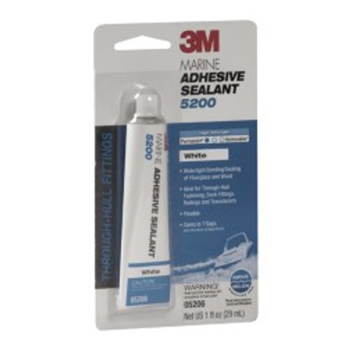 3M 05206 MARINE ADH/SEAL WHITE