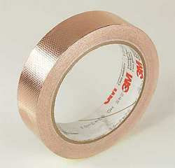 3M 1245  3/8 in x 18 yd FOIL TAPE 3/8 IN X 18 YD. COPPER PK 24