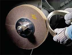 3M 01304 FLAPWHEEL AO 6 IN DIAX1 WX2 IN AH MD PK3