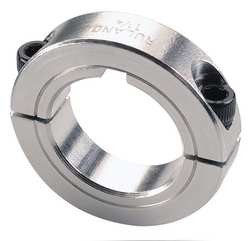 RULAND MANUFACTURING SPK-39-A SHAFT COLLAR CLAMP 2PC 2-7/16 IN ALUM