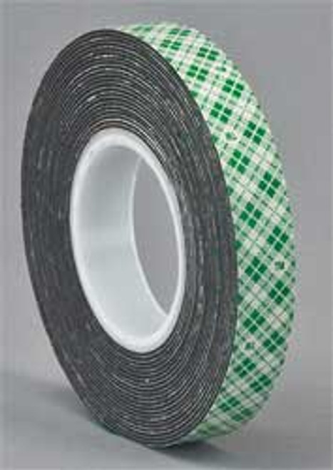 3M PREFERRED CONVERTER 4052-15C172 DOUBLE COATED TAPE 3/4IN X 5 YD. BLACK