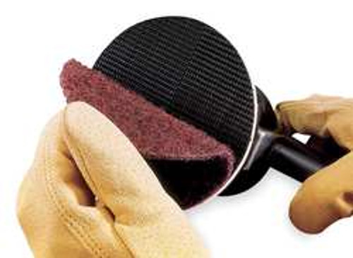 3M 4304 HOOK/LOOP DISC NO HOLE 6 IN. VF ALO