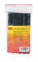 3M ITCSN-1100-48 SHRINK TUBING 1.1 IN ID BLACK 4 FT PK 5