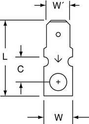 3M MA250DM/6RRK MALE RING DISCONNECT BARE PK 500