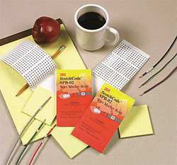 3M SPB-02 PRE-PRINTED WIRE MARKER BOOK PK5