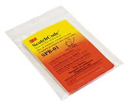 3M SPB-03 PRE-PRINTED WIRE MARKER BOOK PK5