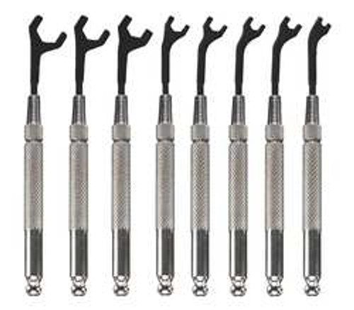 MOODY TOOL 58-0151 OPEN END WRENCH SET 30 DEG 5/64-5/16 8PC