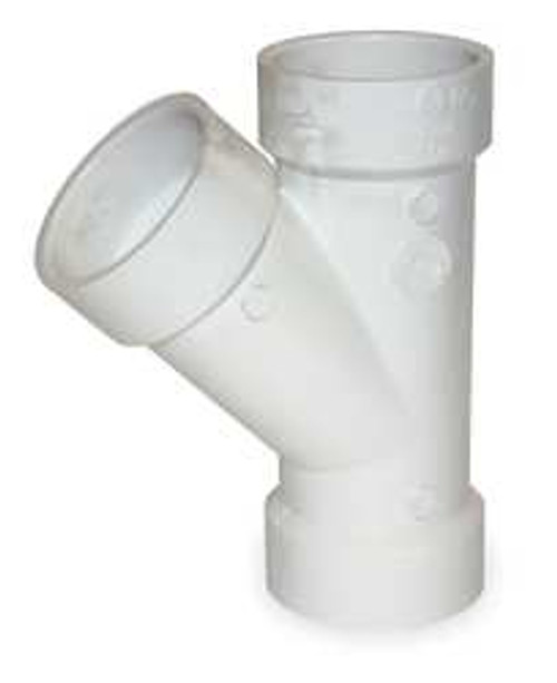 MUELLER 1WJU3 WYE 3 IN HUB PVC MUELLER 1WJU3 WYE 3 IN HUB PVC
